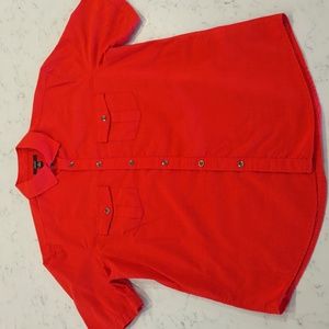 Alfani Shirt M Red